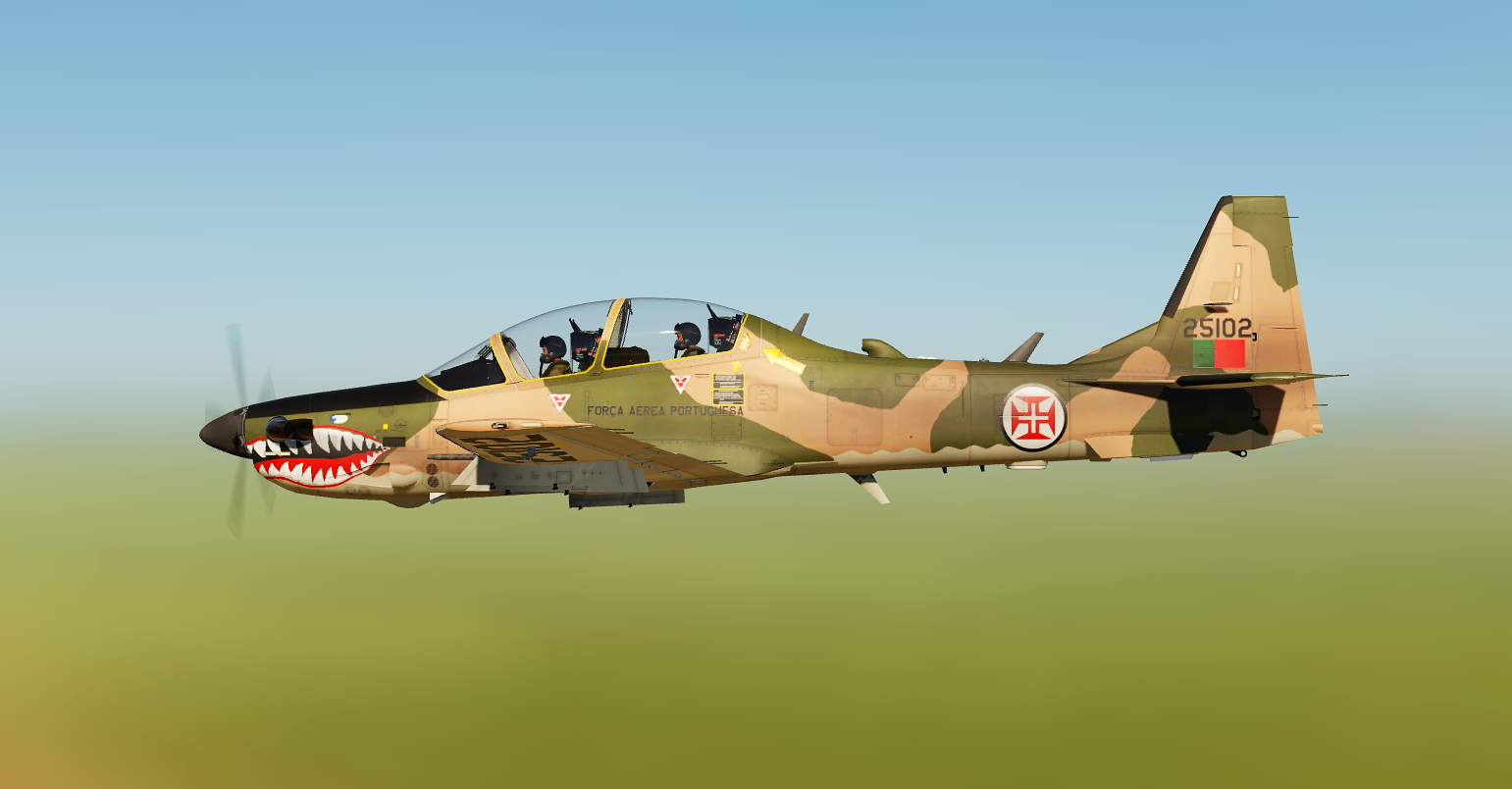 A29B Super Tucano - FAP 25102 Camo