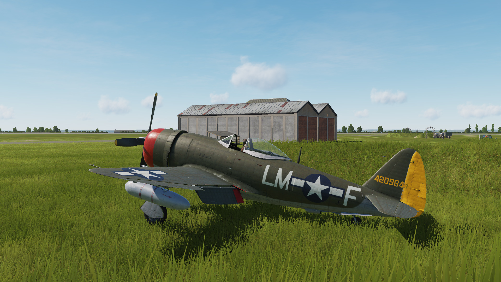 56th FG, 62nd FS Generic olive drab skin