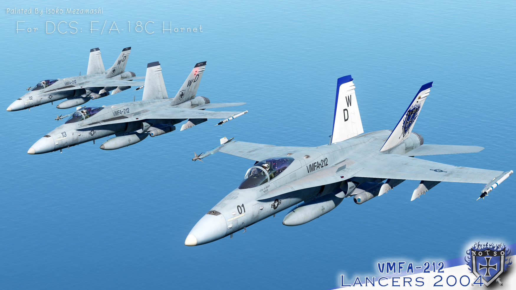 F/A-18C HORNET  "VMFA-212 Lancers" 2004 v1.0