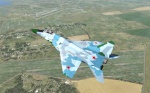 Текстура МиГ-29С Splinter blue-gray