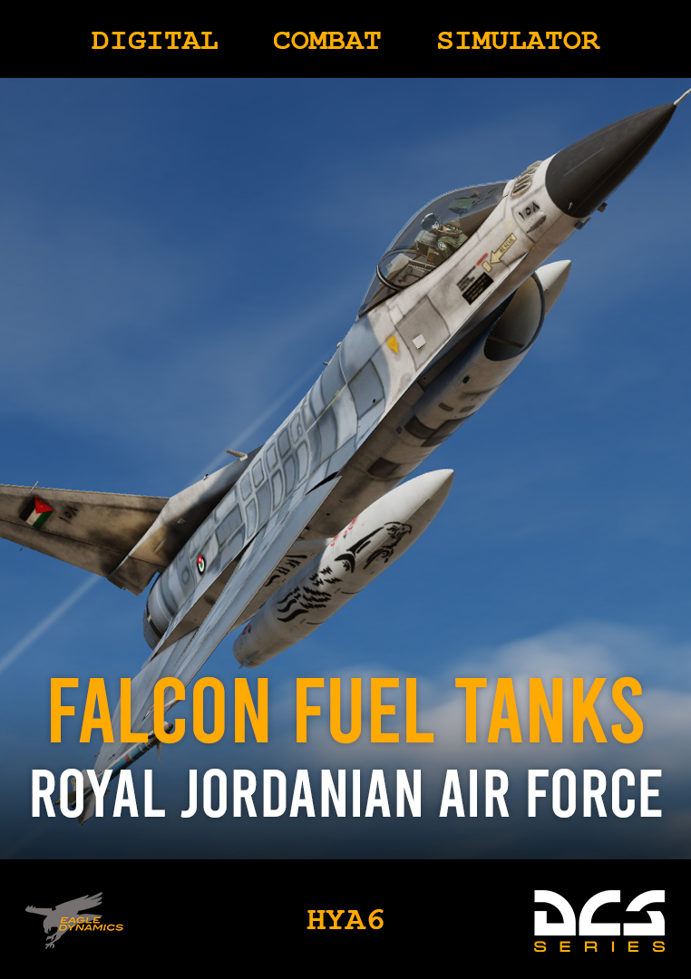 Royal Jordanian Air Force F-16 - 158 Falcon Fuel Tanks