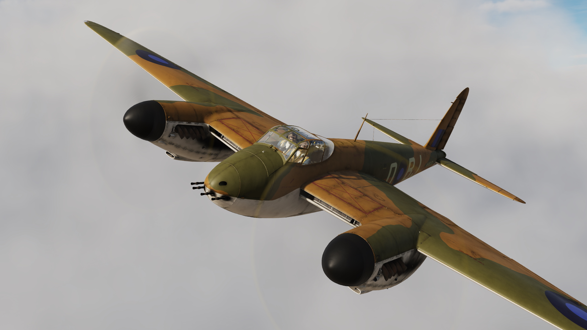 Mosquito FB Mk. VI, RAF No.45 Sqn, 1945