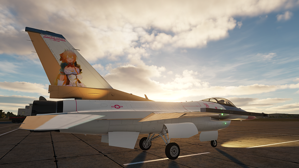 F-16CM bl.50 Pecorine Livery (Princess Connect! Re:Dive)