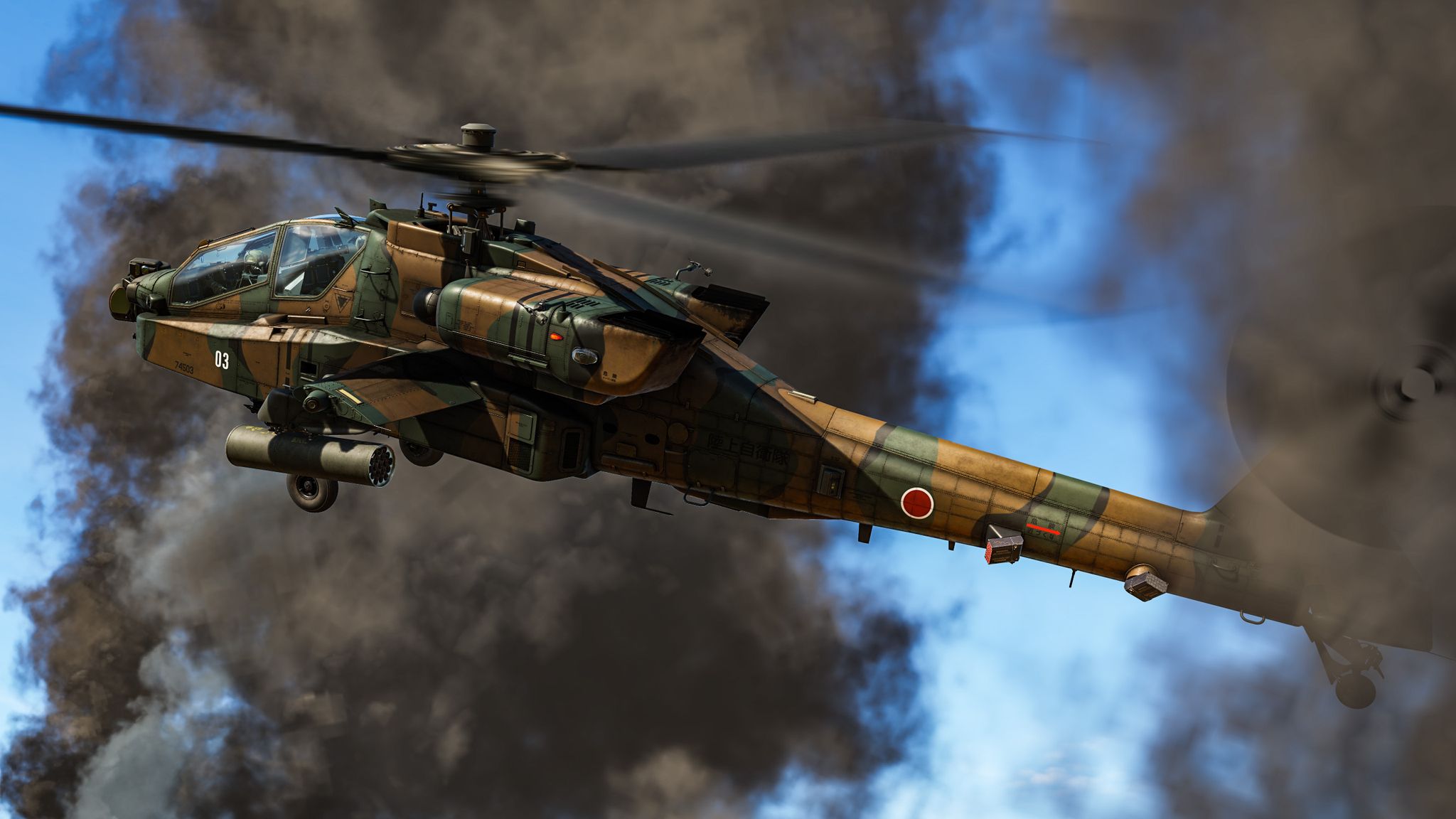 JGSDF - AH-64D - 1st Combat Helicopter Corps