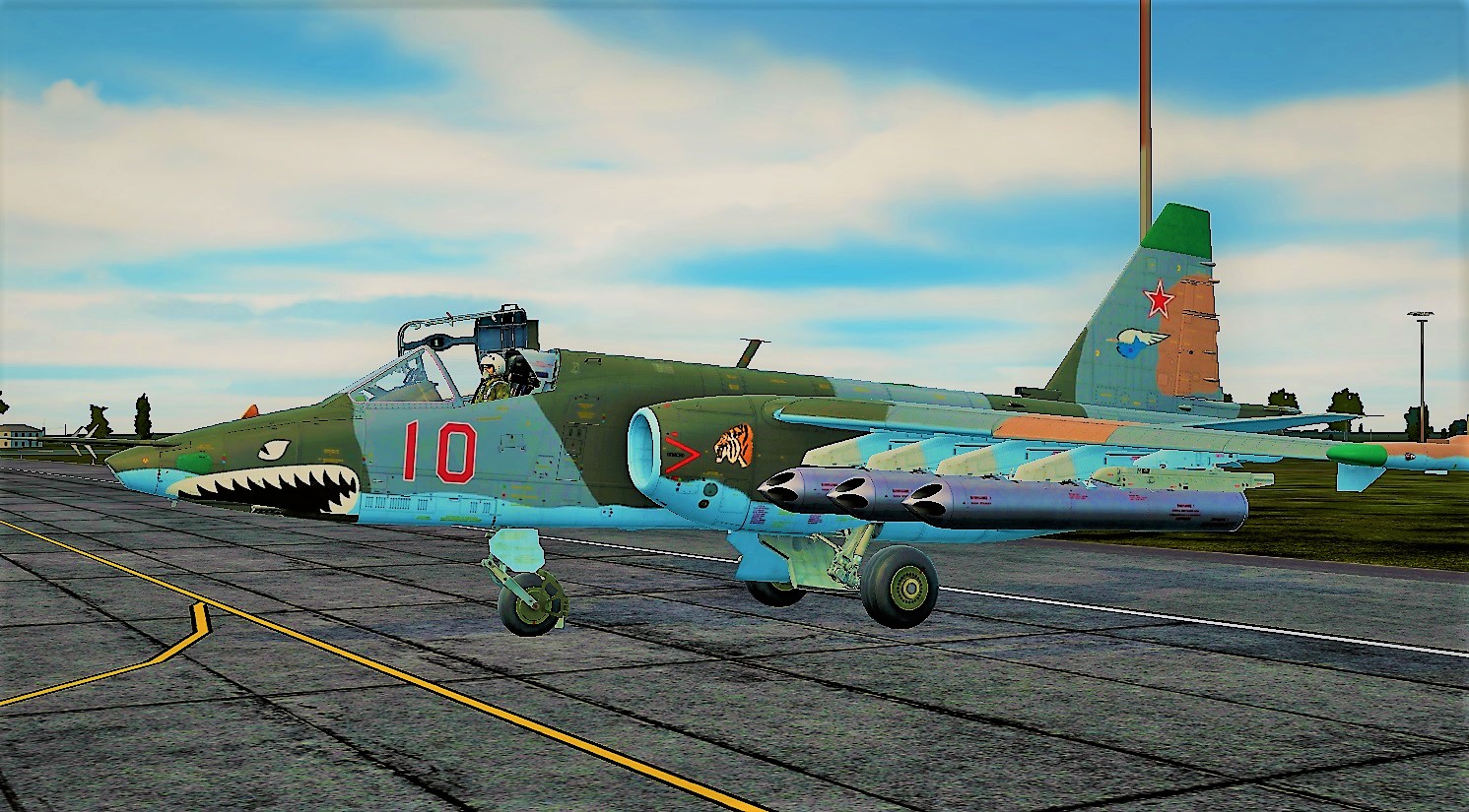 SU-25 Airfield Strike