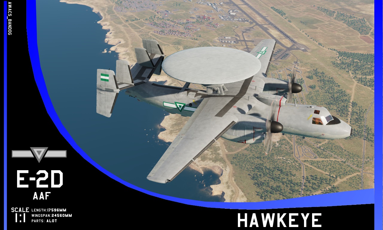 Adygean Air Force E-2D "Hawkeye" (Fictional)