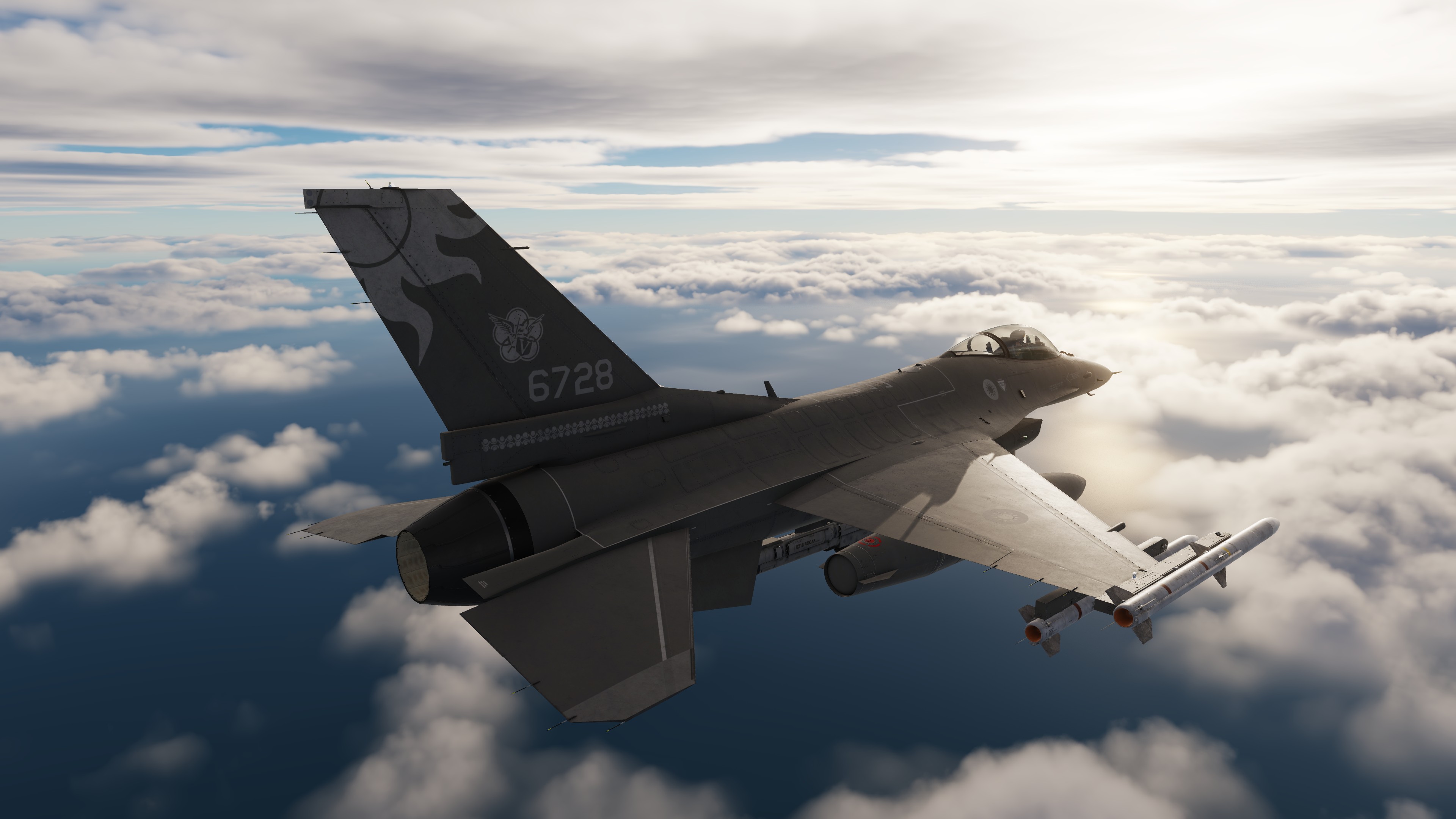 ROCAF F-16 5th TFW Low viz Have Glass『Tail Number variable』2023/06/26