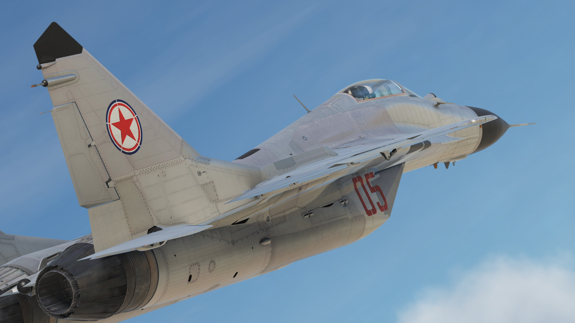 MiG-29A Bare Metal Fulcrum
