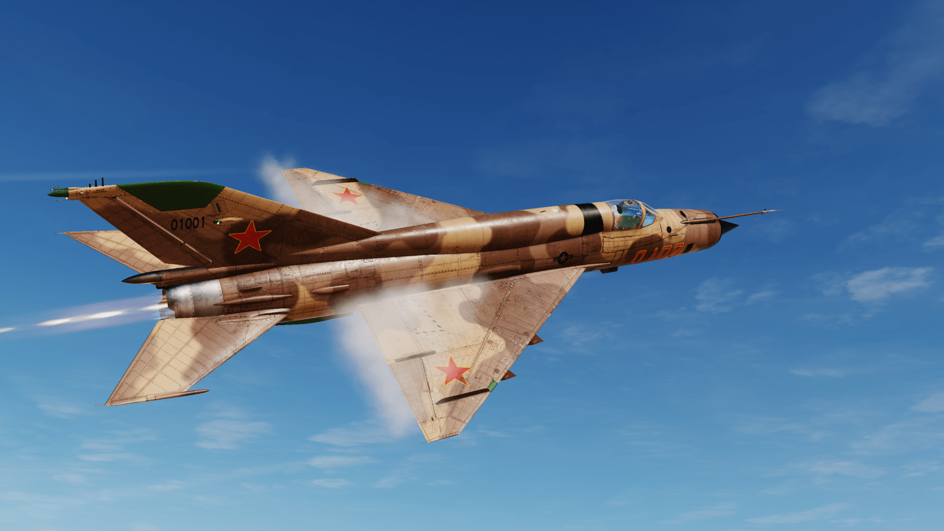 Mig 21 - fictional USAF Aggressor Skin