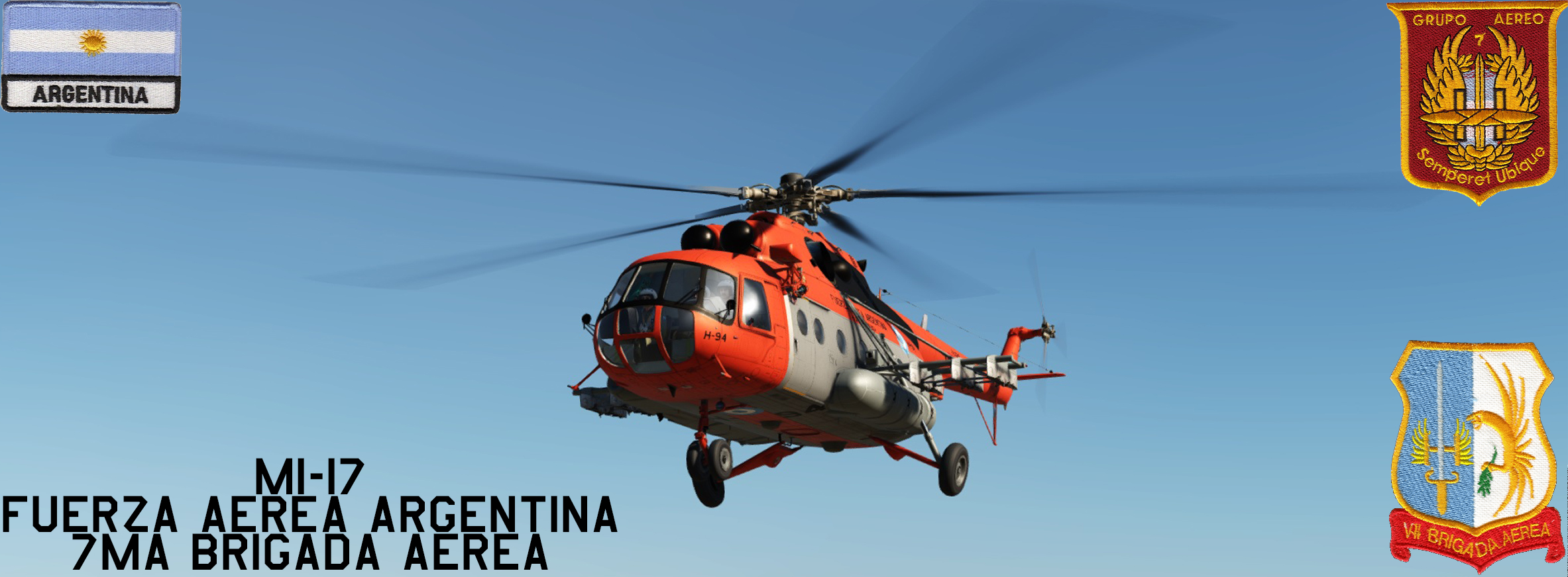 Argentina Mi-8 7ma Br Aerea Update 17Ago22