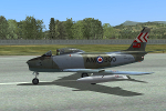 Canadair Sabre Mk.5 23300 of No. 410 "Cougar" Squadron, RCAF