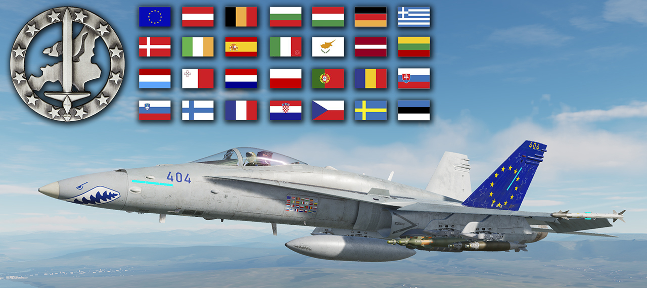 Eurocorps F/A-18C (Fictional)