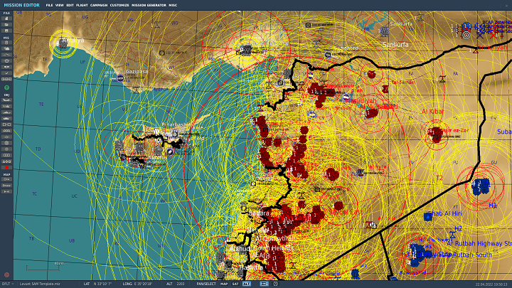 Syria - Levant SAM Template