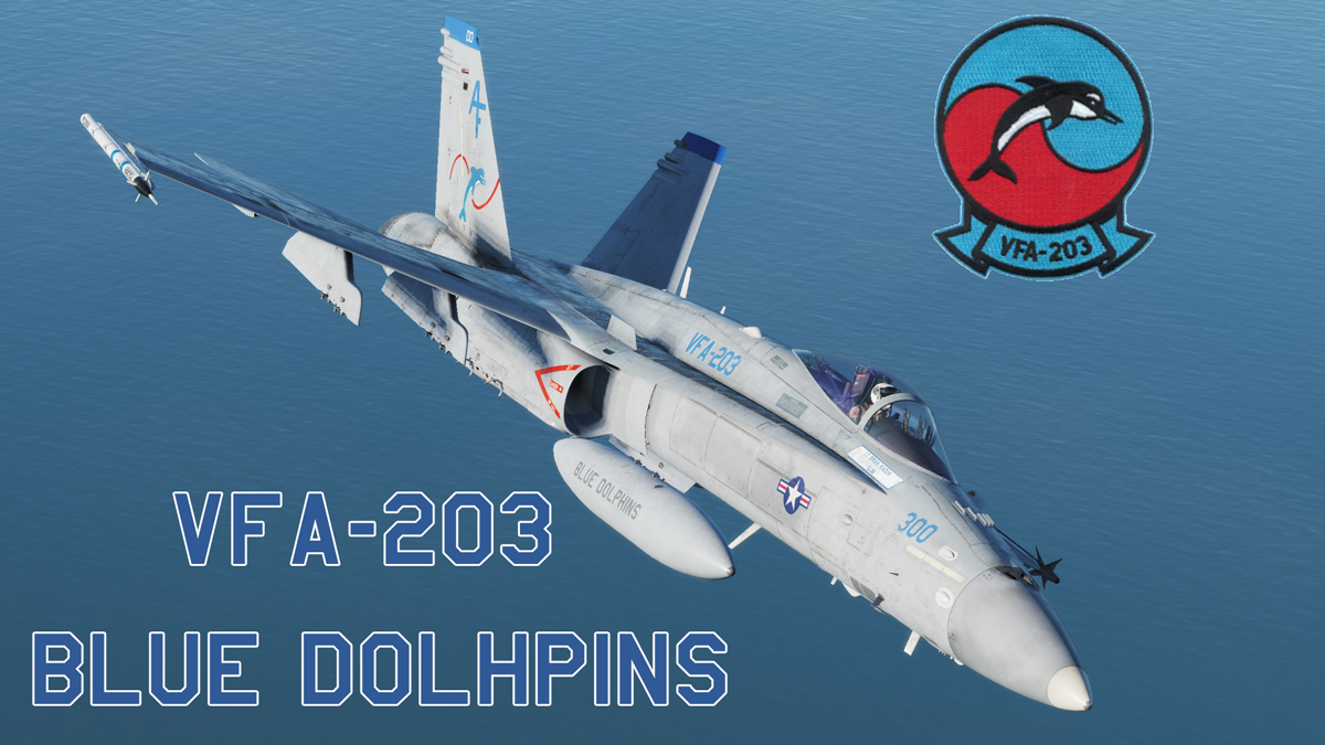 VFA-203 Blue Dolphins 