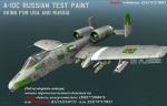 A-10C Russian Test paint