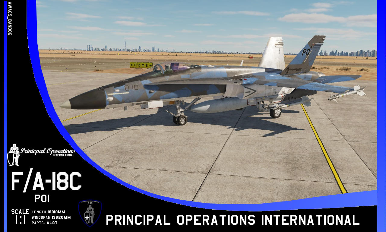 Principal Operations International F/A-18C