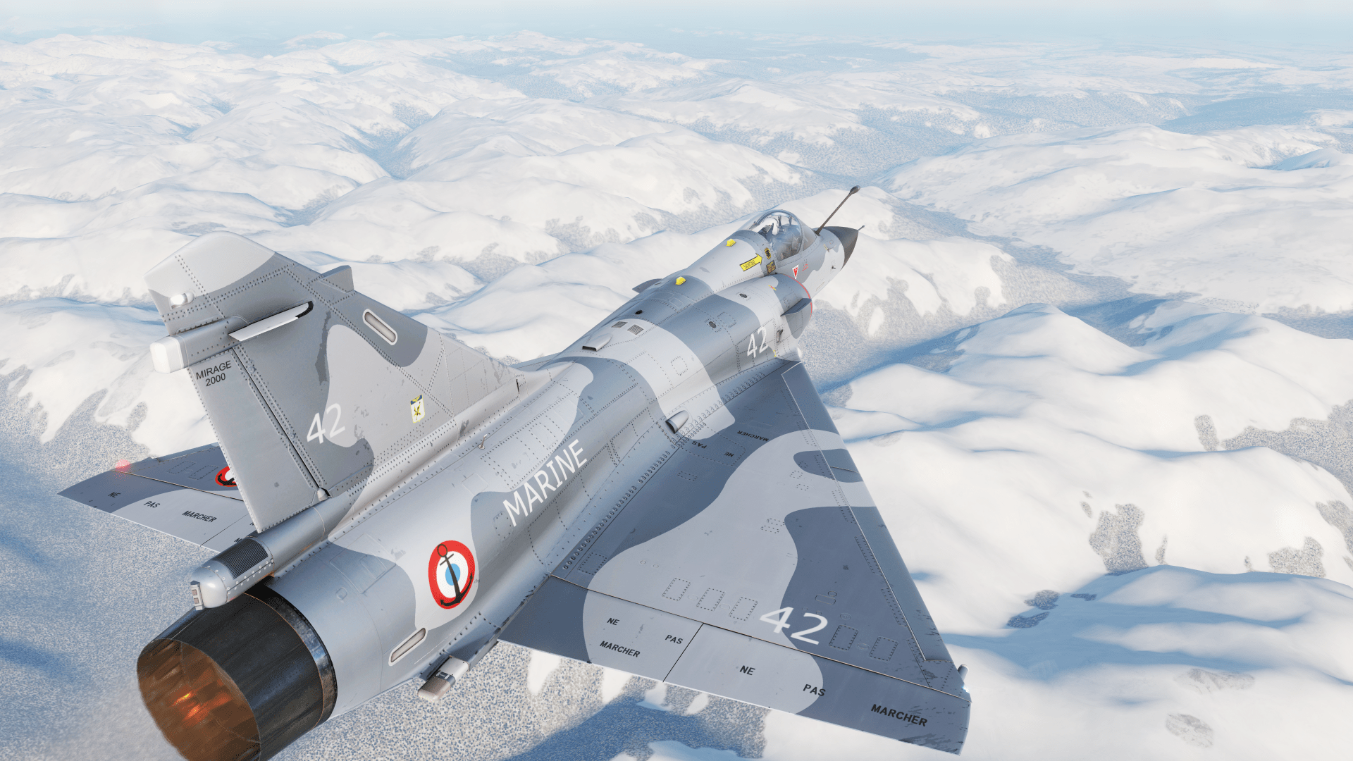 Mirage 2000C - Heritage Super-Etendard Modernisé 17F