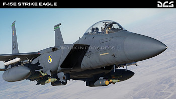 A sneak peek at the F-15E Strike Eagle by Razbam