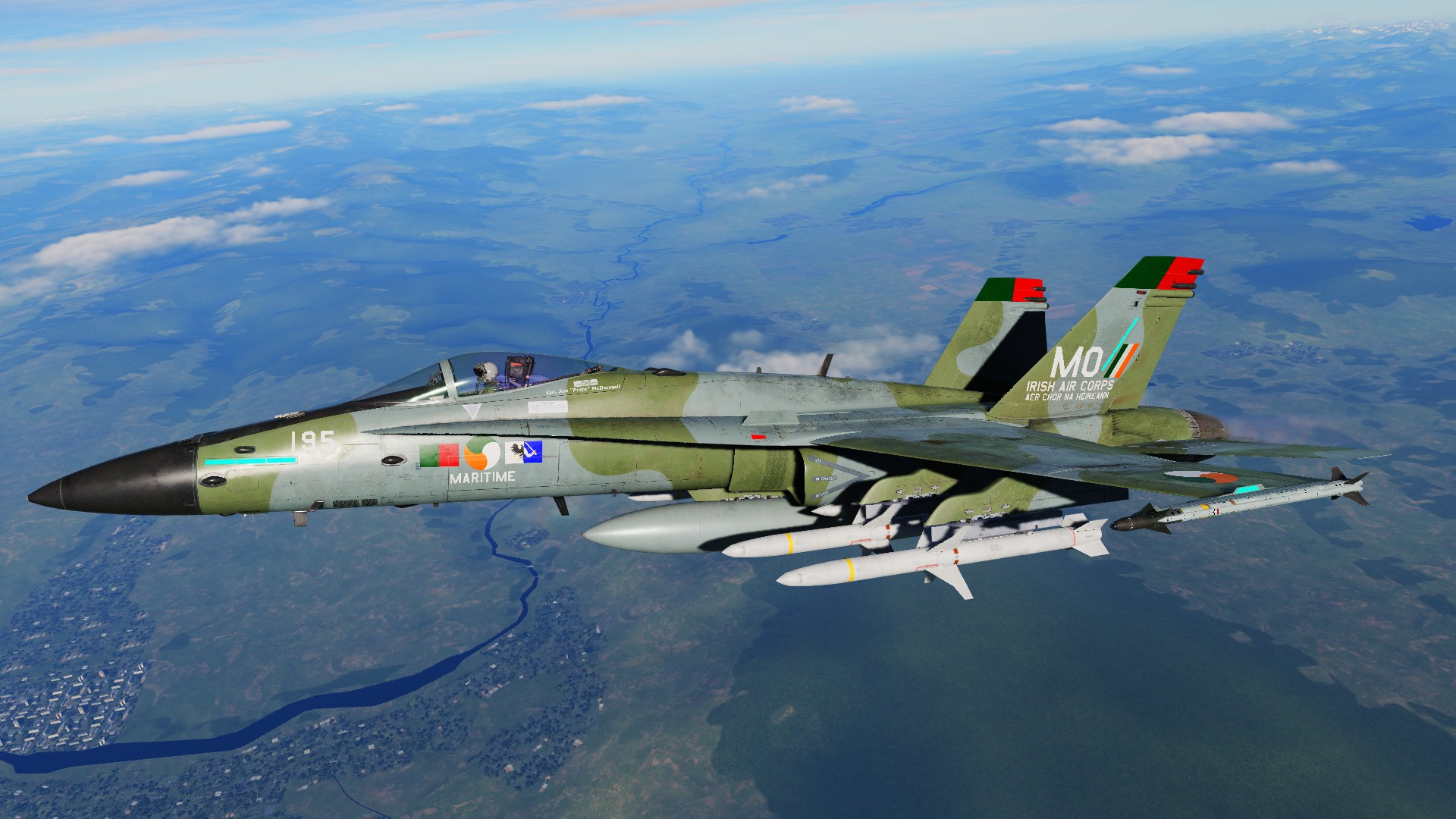 F/A-18C Hornet (Irish Air Corps - Mayo/Connacht)