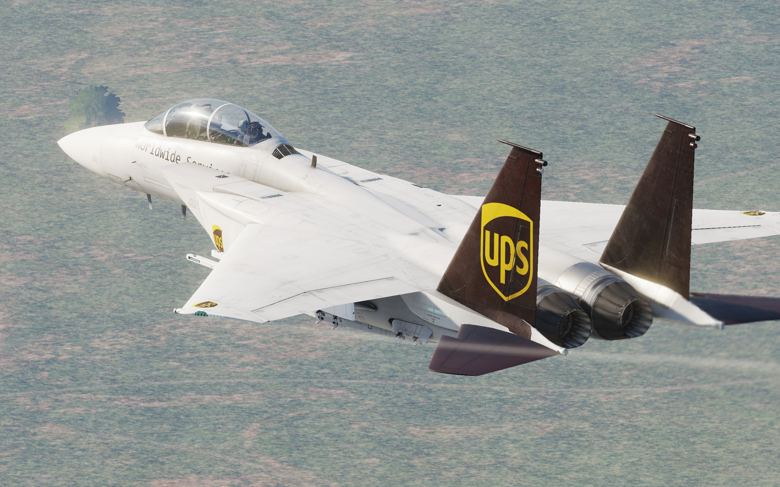F15E美国联合包裹航空涂装/UPS
