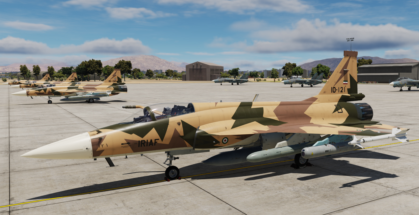 IRIAF Splinter Camo JF-17