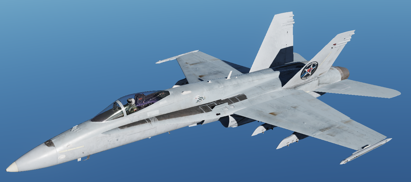 F/A-18C Hornet "Russian Team"