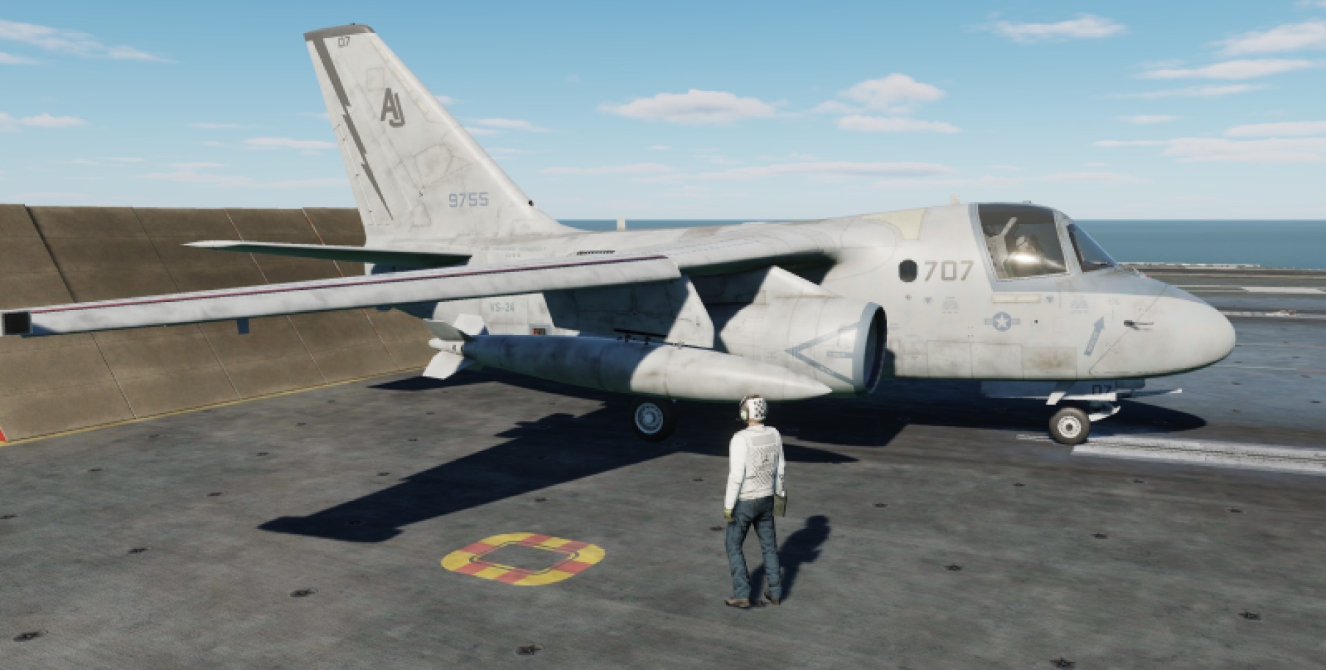 S-3B Viking Tanker CVW-8 VS-24 2005-2006 Deployment Low Viz Skin Pack