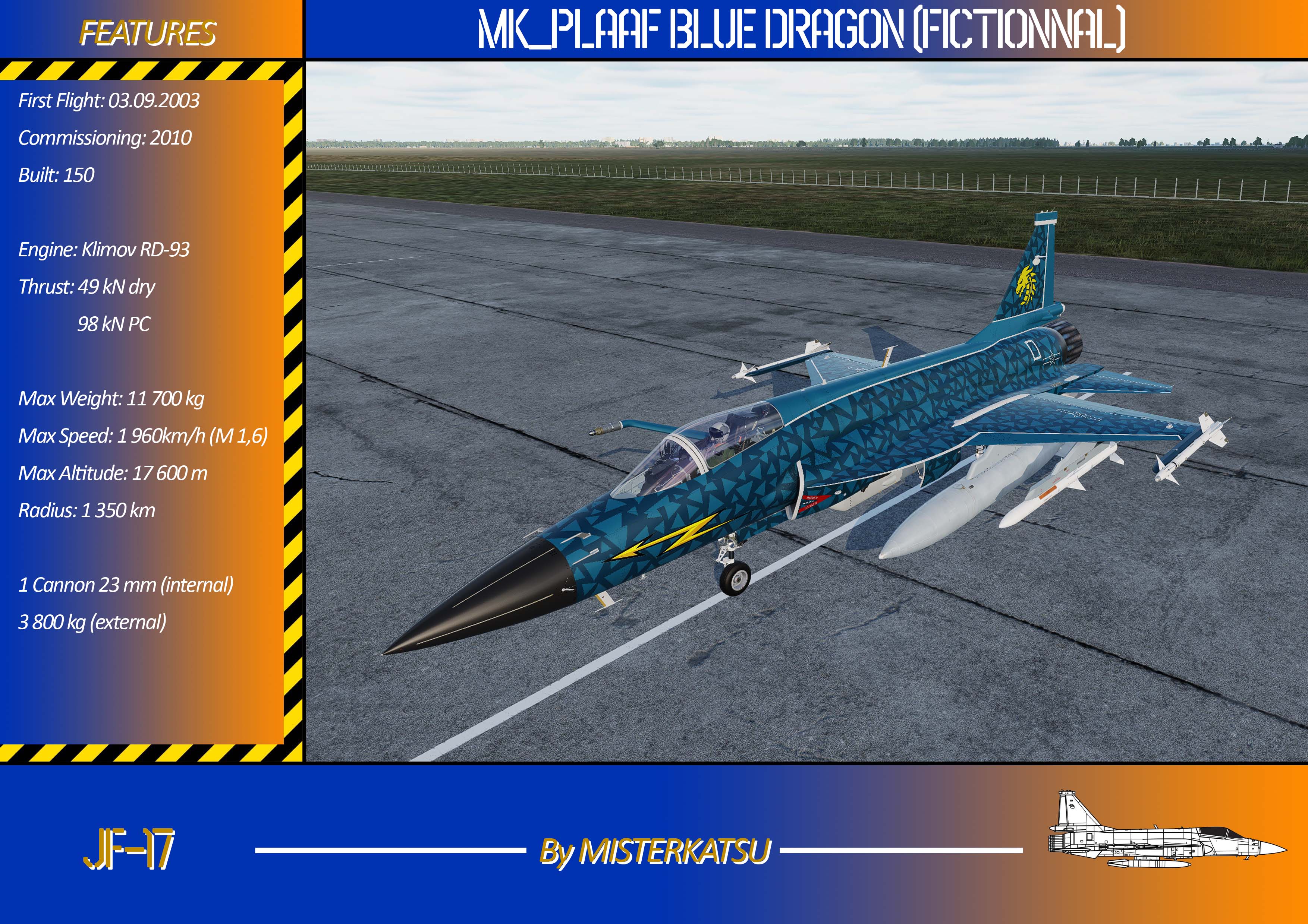 PLAAF Blue Dragon (Fictionnal)