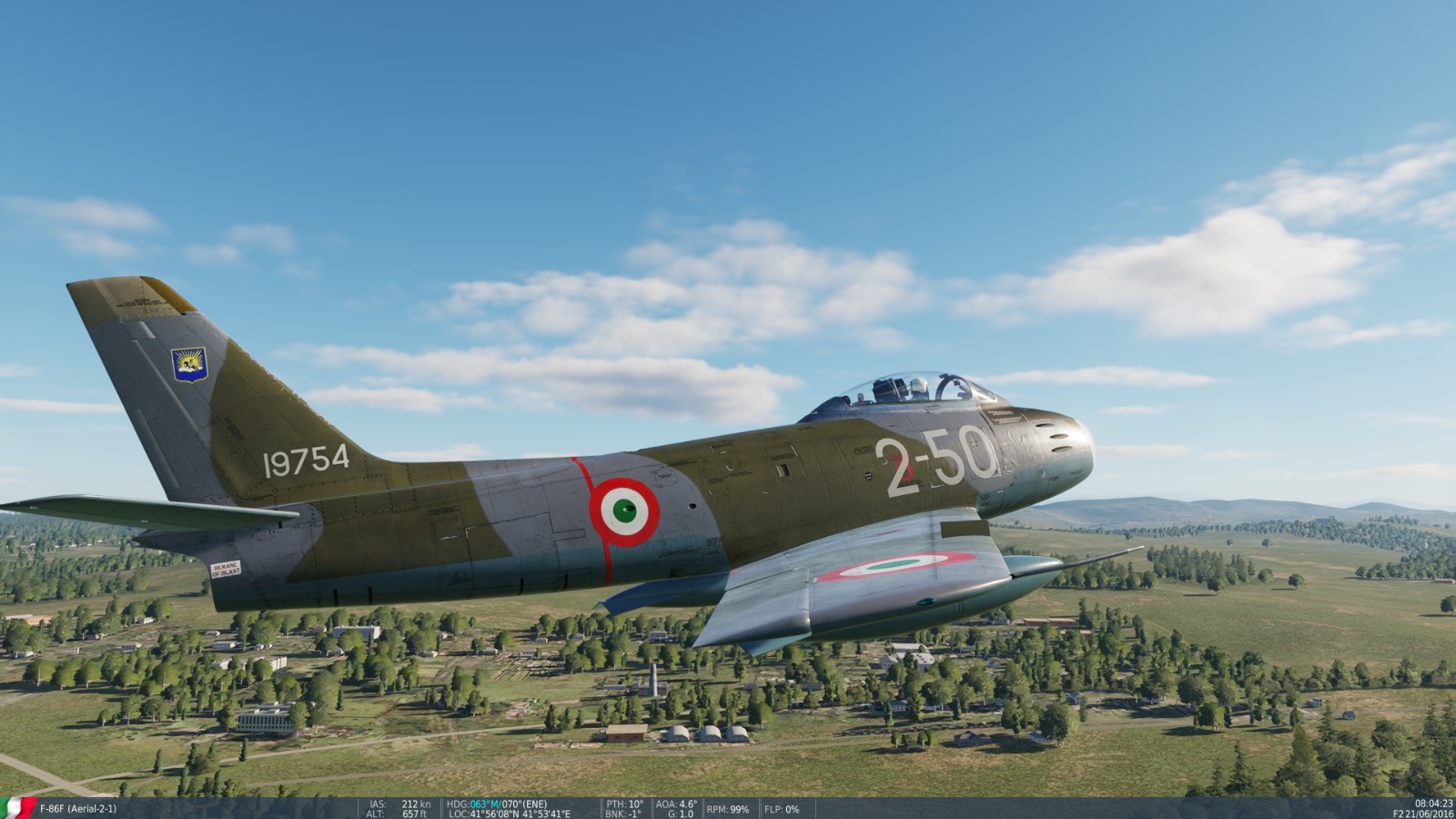Canadair Sabre CL.13 14° Gruppo Caccia 2^Aerobrigata