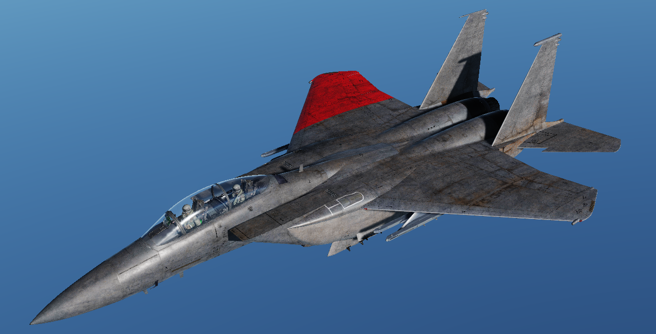 F-15E Ace Combat Zero Pixy Red
