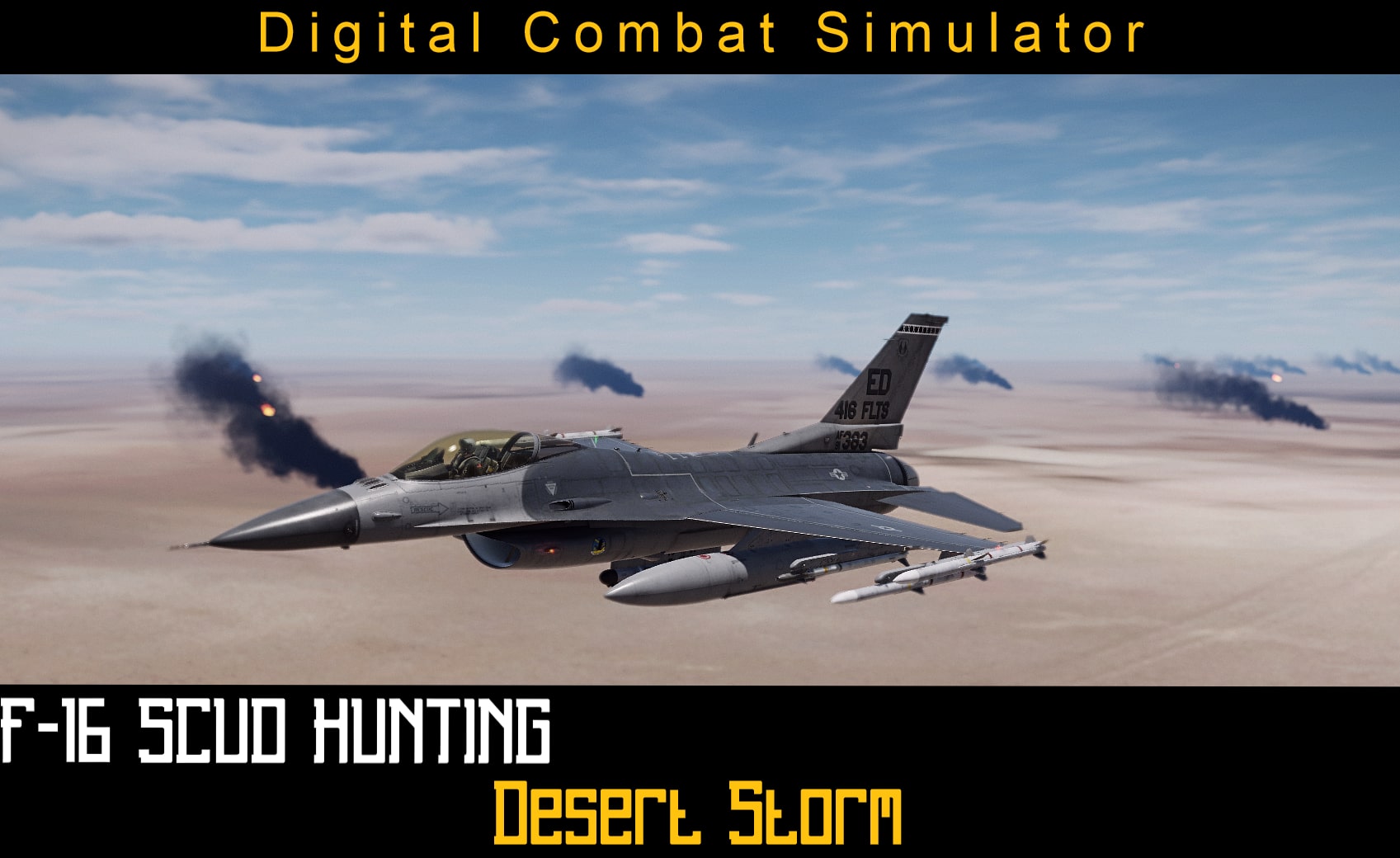 SCUD Hunting, Desert Storm *F16*