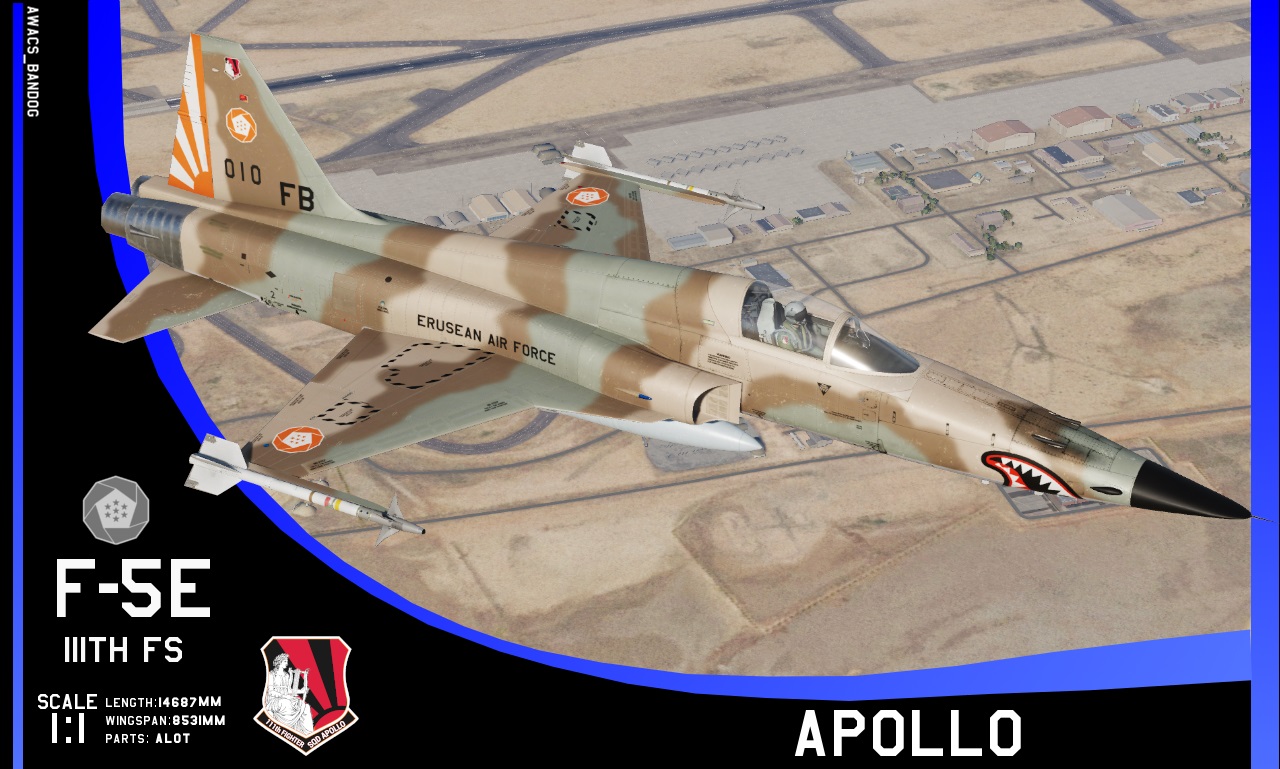 Ace Combat - Erusean Air Force 111th Fighter Squadron "Apollo"