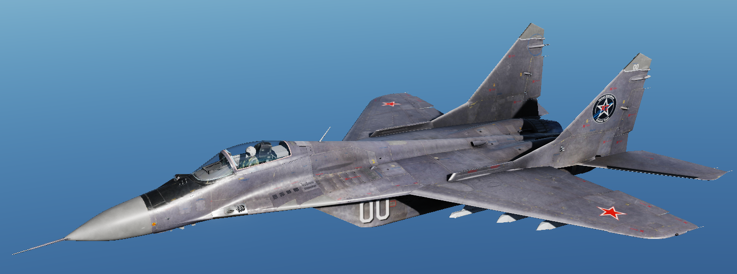 МиГ-29A Горячие Скалы "Russian Team"