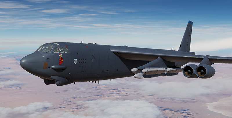 B-52H  20th Bomb Squadron "LOUISIANA FIRE"