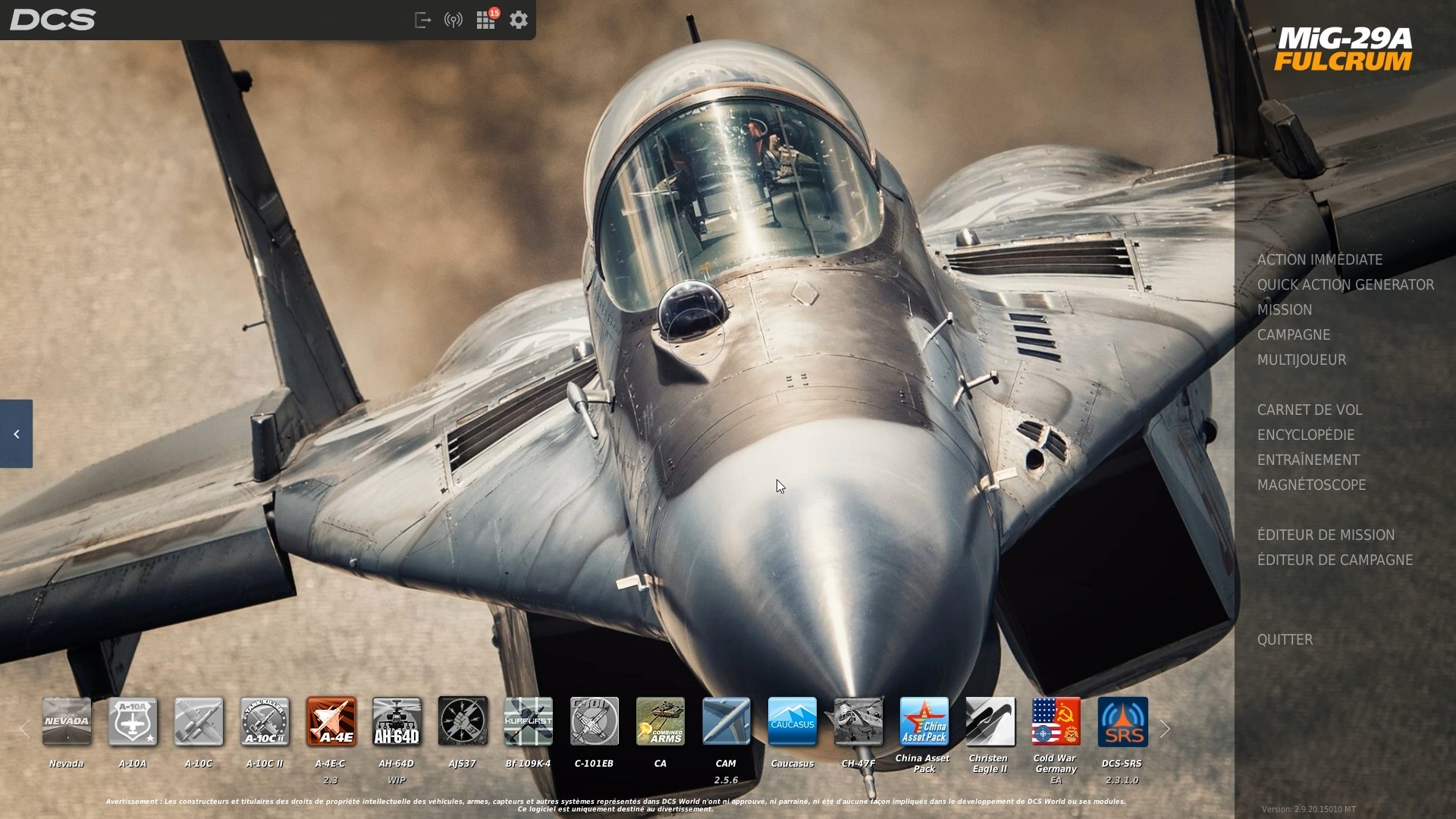Mig-29 Fulcrum Theme