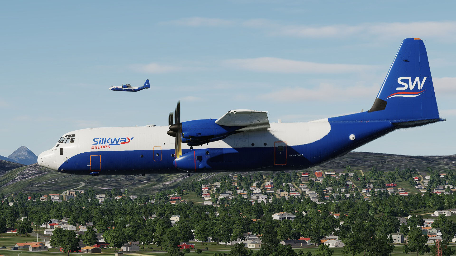 C-130J Fictional SILKWAY CARGO