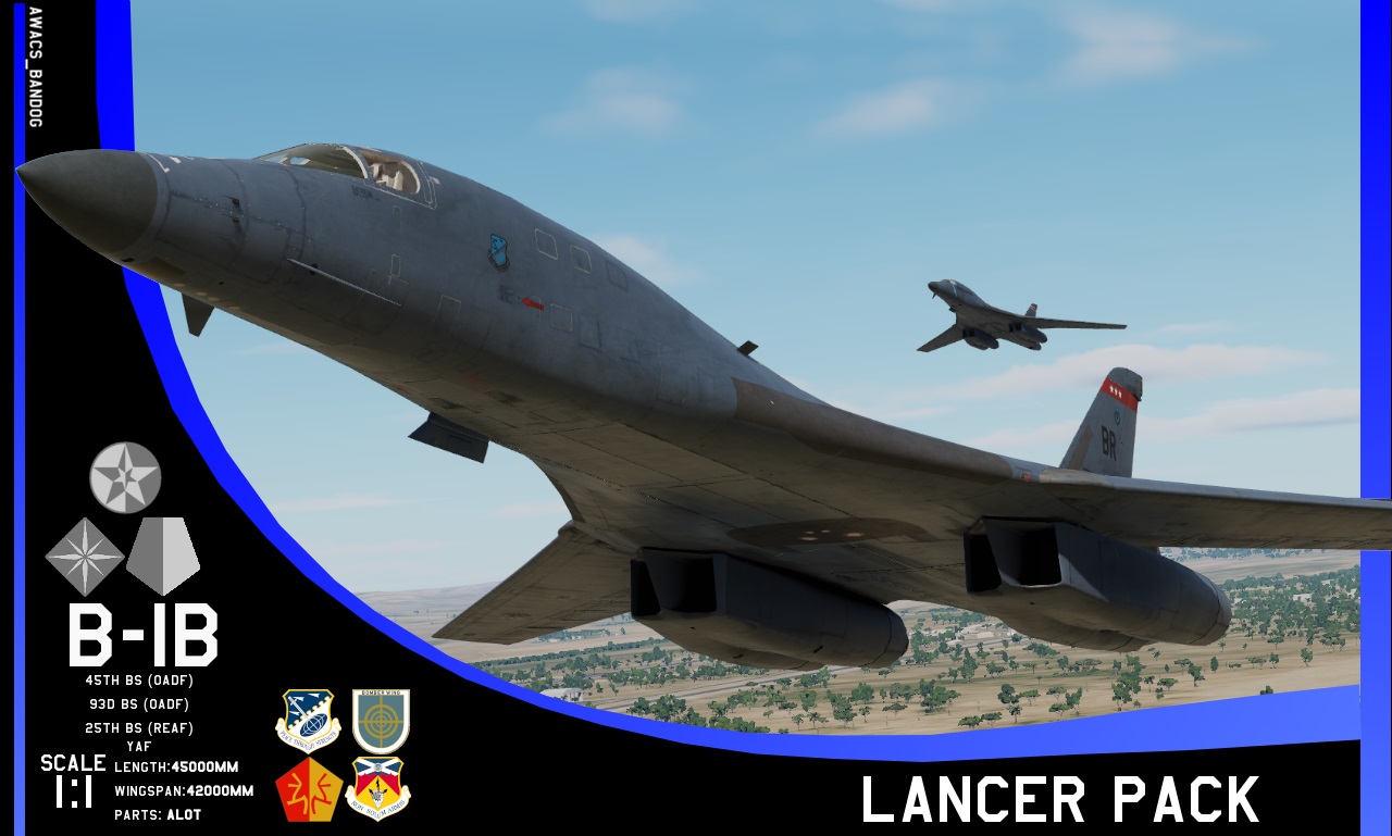 Ace Combat - Rockwell B-1 Lancer Pack *UPDATED*