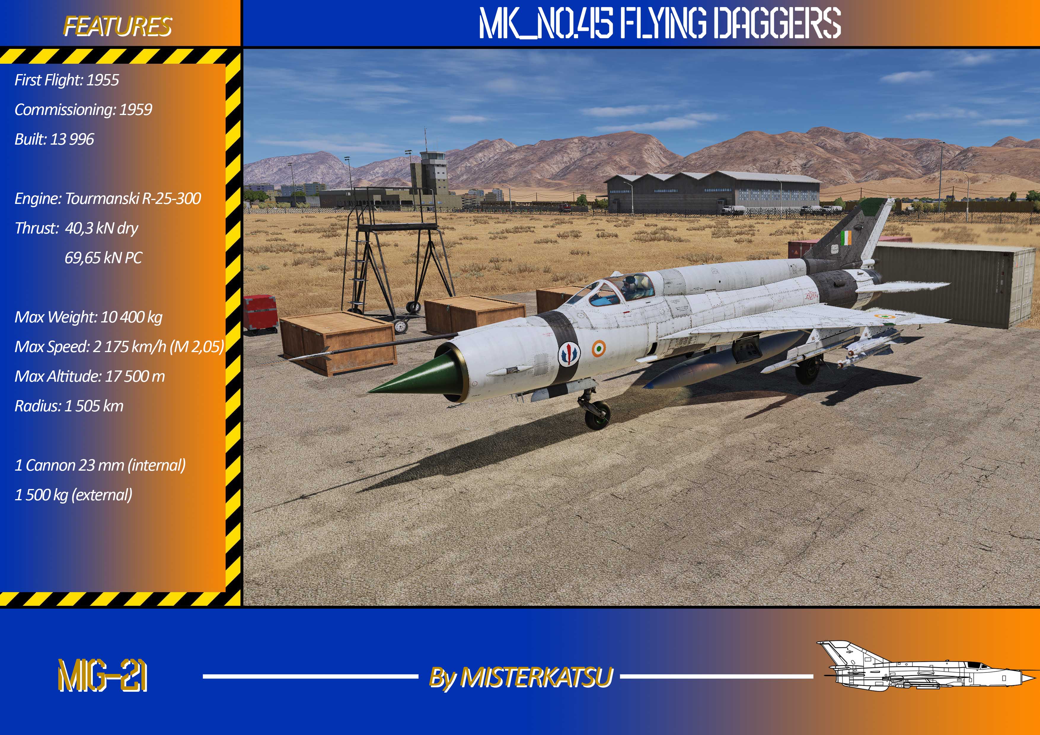 NO.45 FLYING DAGGERS