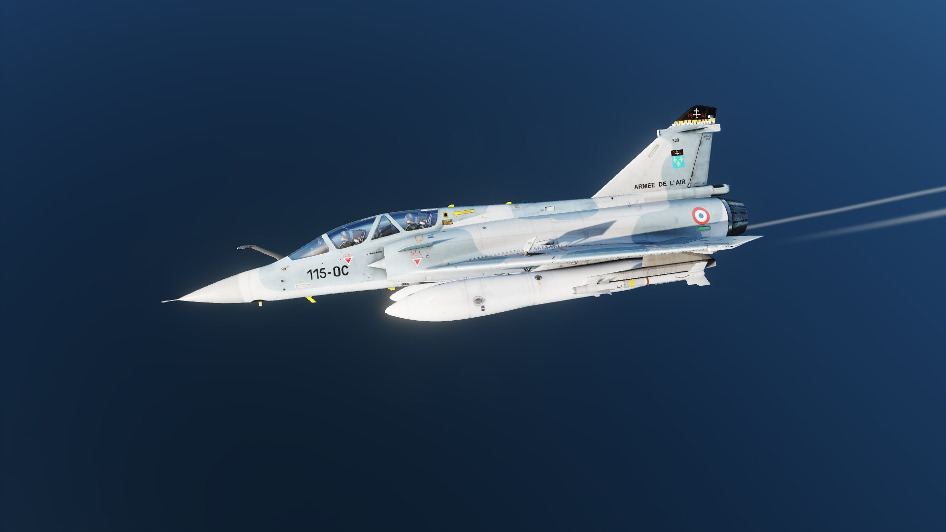 Mirage 2000B 115-OC (Split Air Mod)
