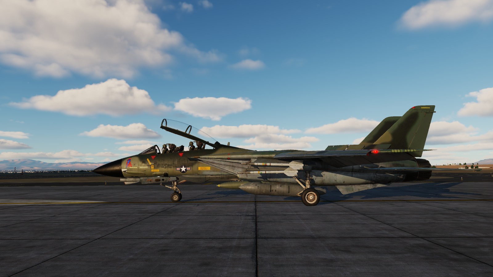 F-14B SAC ''Supergirl'' USAF