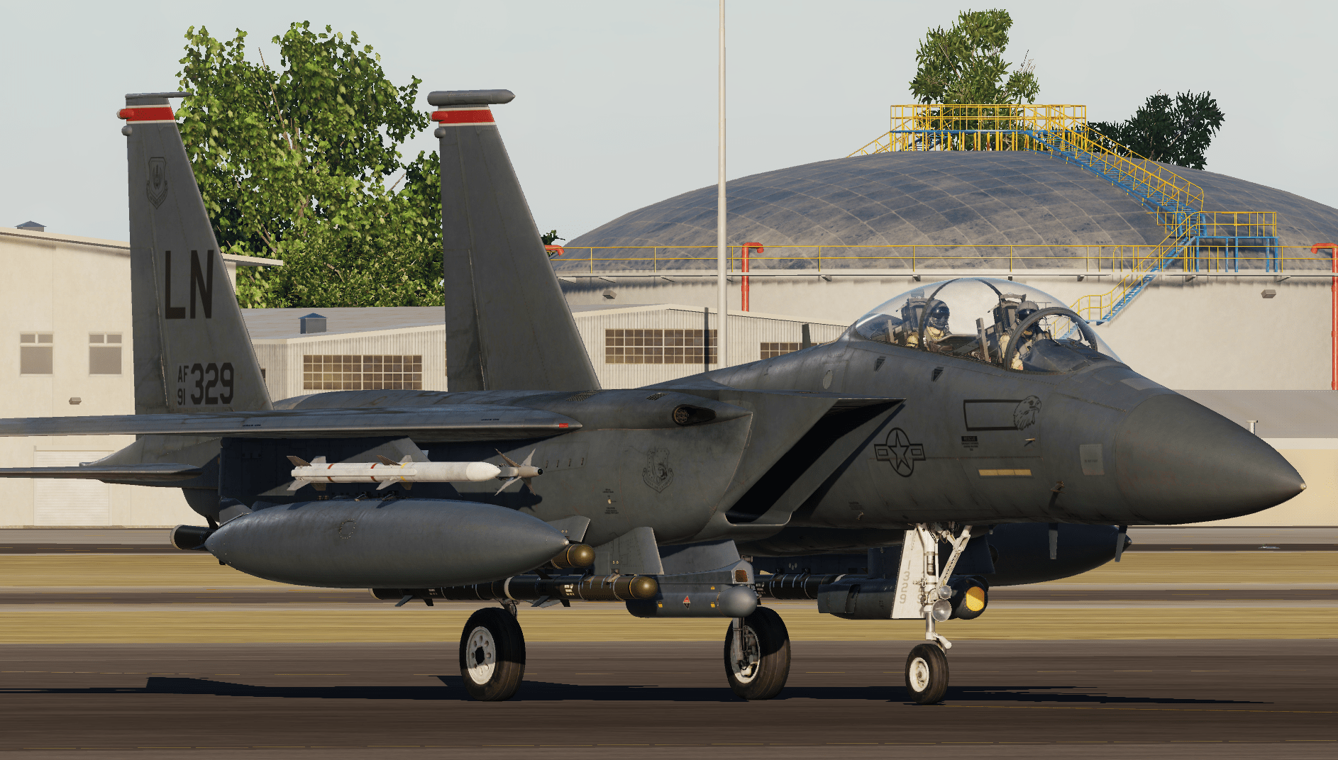 F-15E Strike eagle LN 91-329 "Deadpool"