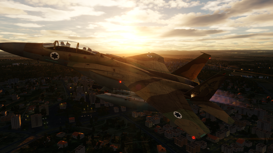 F-15E F-16 OH-58D Sinai Border Patrol with Carsten Gurk's Artillery Script