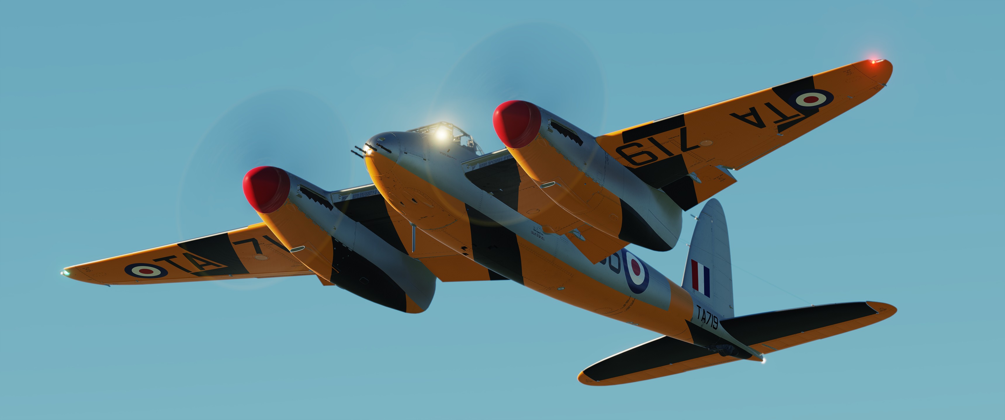 Mosquito TA719 Duxford