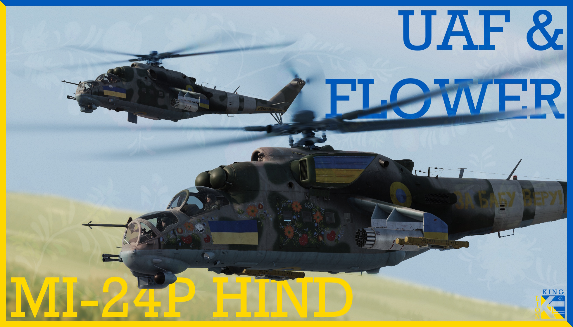 Mi-24P Hind "The Flower of Ukraine"