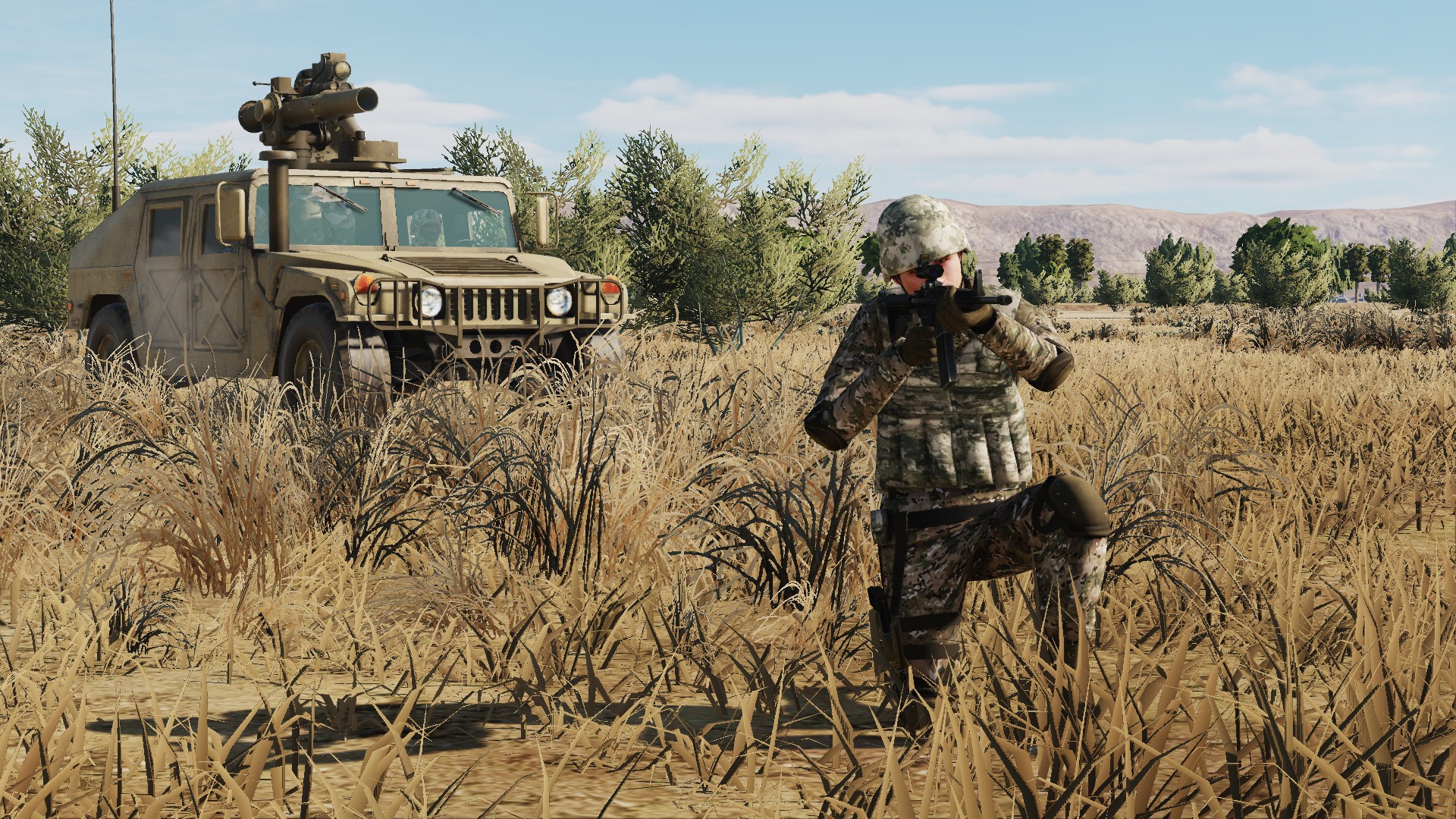 Early Afghan War era Soldier