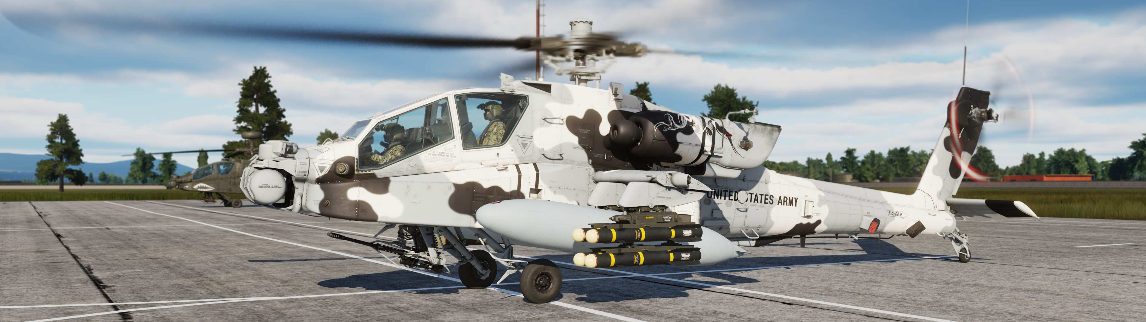 AH-64D Arctic/Winter camo