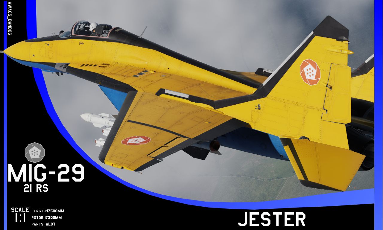 Ace Combat - 21st Reconnaissance Squadron 'JESTER' MiG-29A 