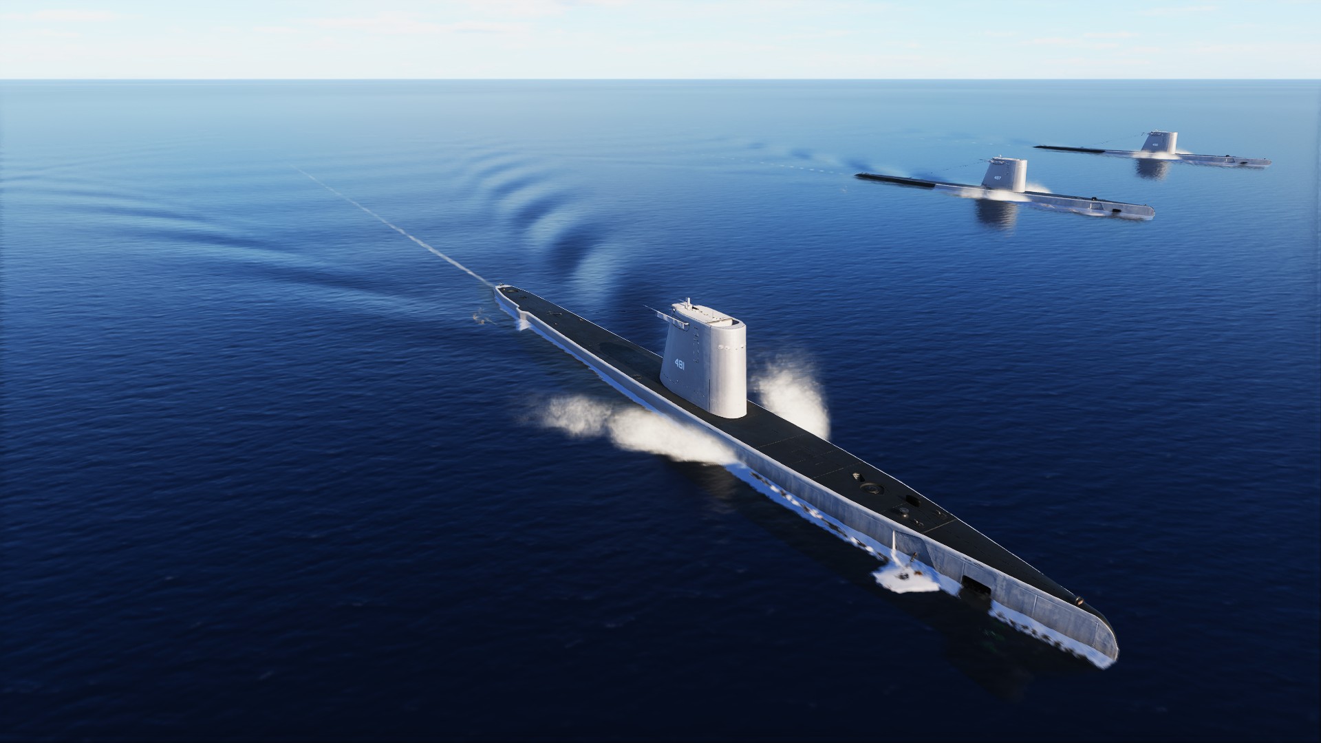 USN Grey GUPPY Submarines (Livery Pack for ARA Santa Fe) Updated