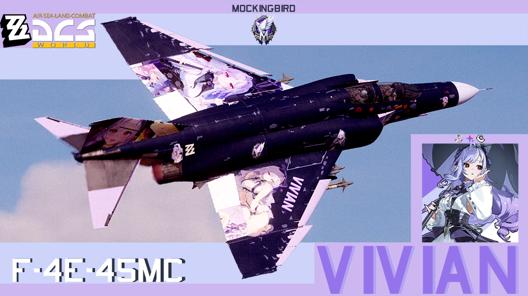 F-4E-45MC Vivian Banshee (Zenless Zone Zero) Livery