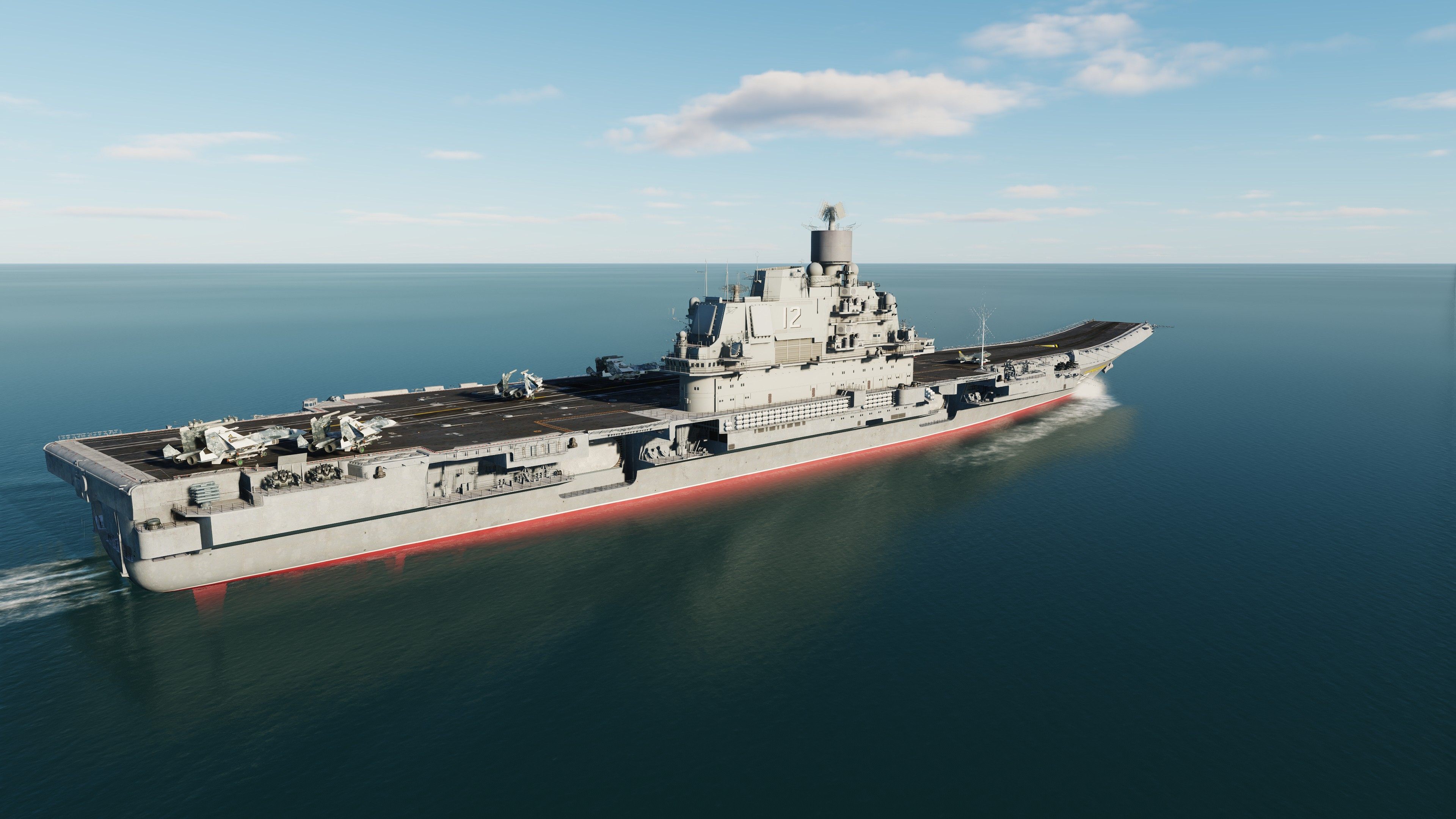 Belkan Navy - S.H.S. Admiral Friedeburg CV-12 - Ace Combat Zero